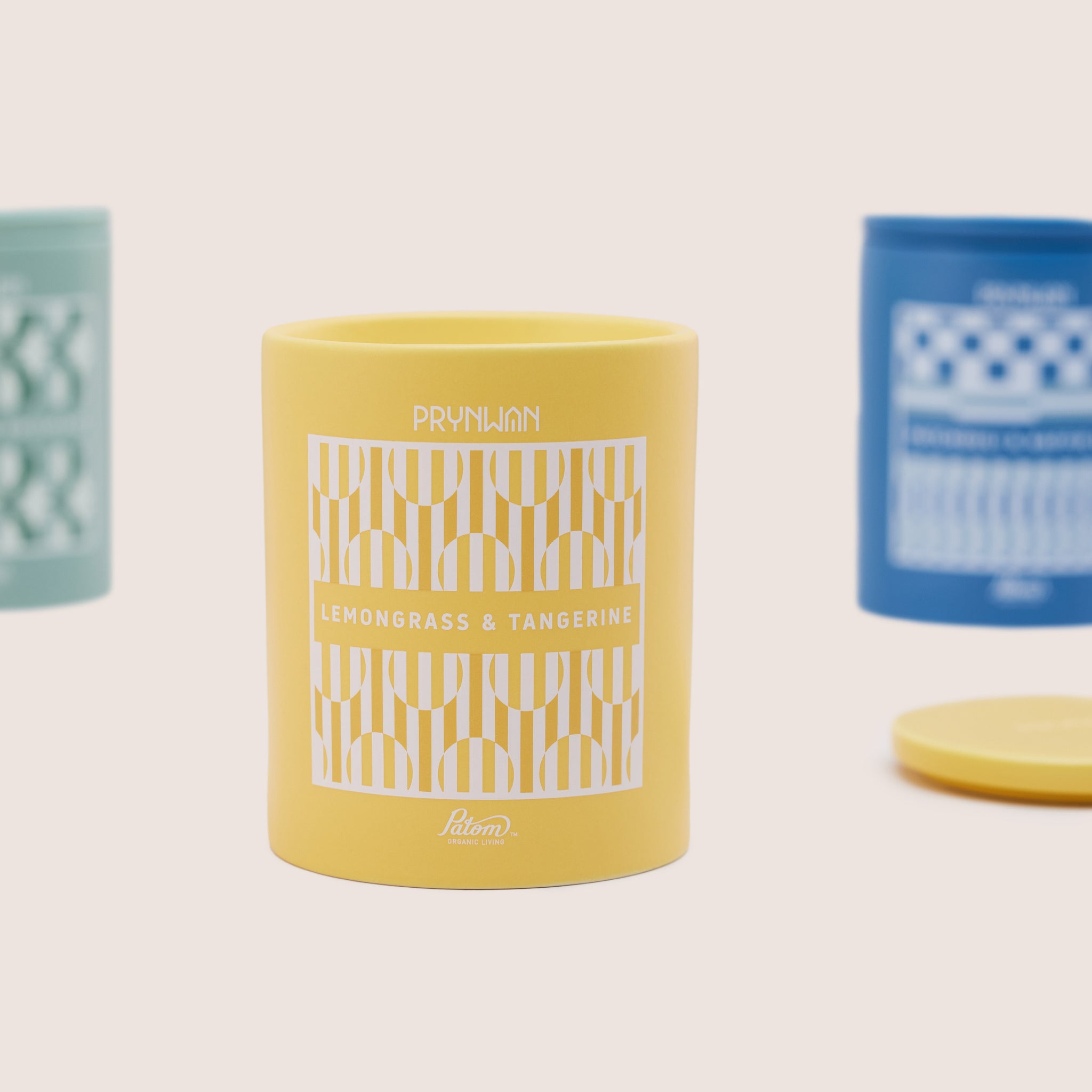 PW X PATOM Lemongrass Tangerine Aroma Candles | เทียนหอมอโรมา กลิ่นตะไคร้และส้มแทงเจอรีน