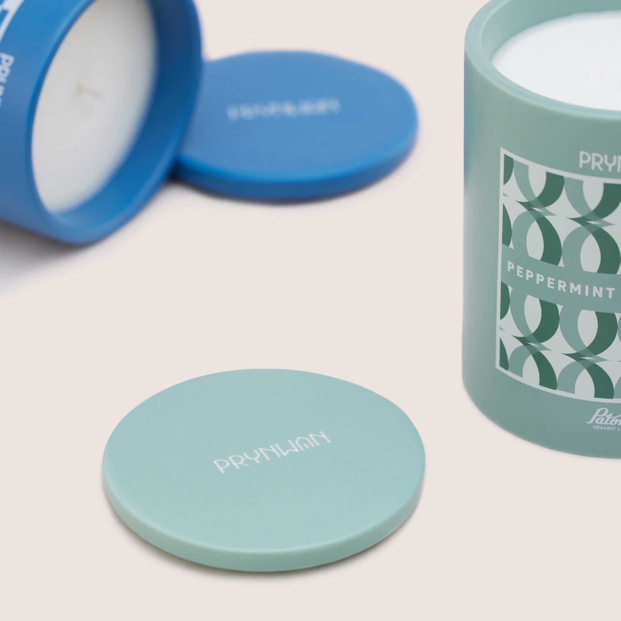 PW X PATOM Peppermint Rosemary Aroma Candles | เทียนหอมอโรมา กลิ่นเปปเปอร์มินต์และโรสแมรี่