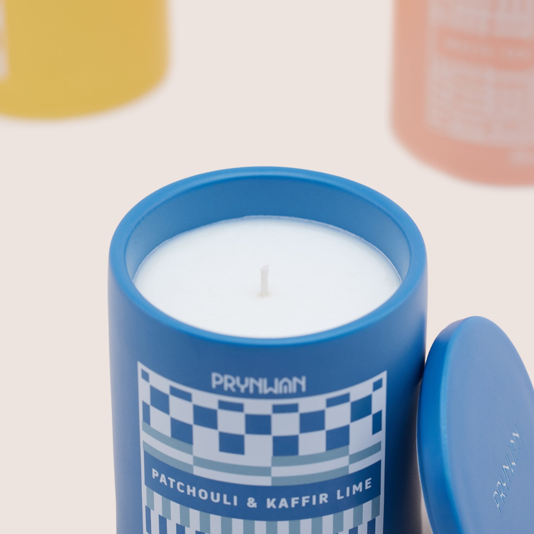 PW X PATOM Patchouli & Kaffir Lime Aroma Candles | เทียนหอมอโรมา กลิ่นพิมเสนและมะกรูด