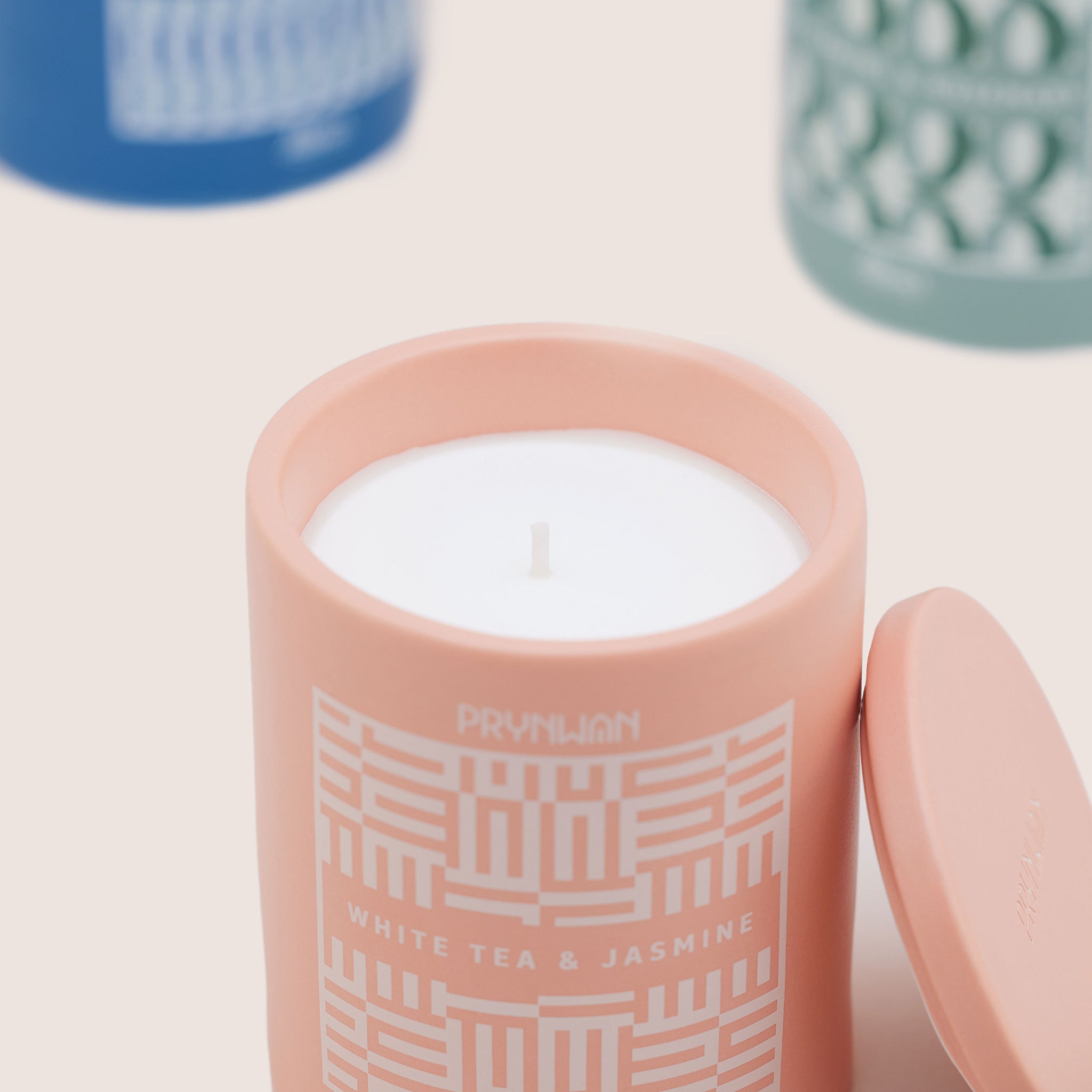 PW X PATOM White Tea & Jasmine Aroma Candles | เทียนหอมอโรมา กลิ่นชาขาวและมะลิ