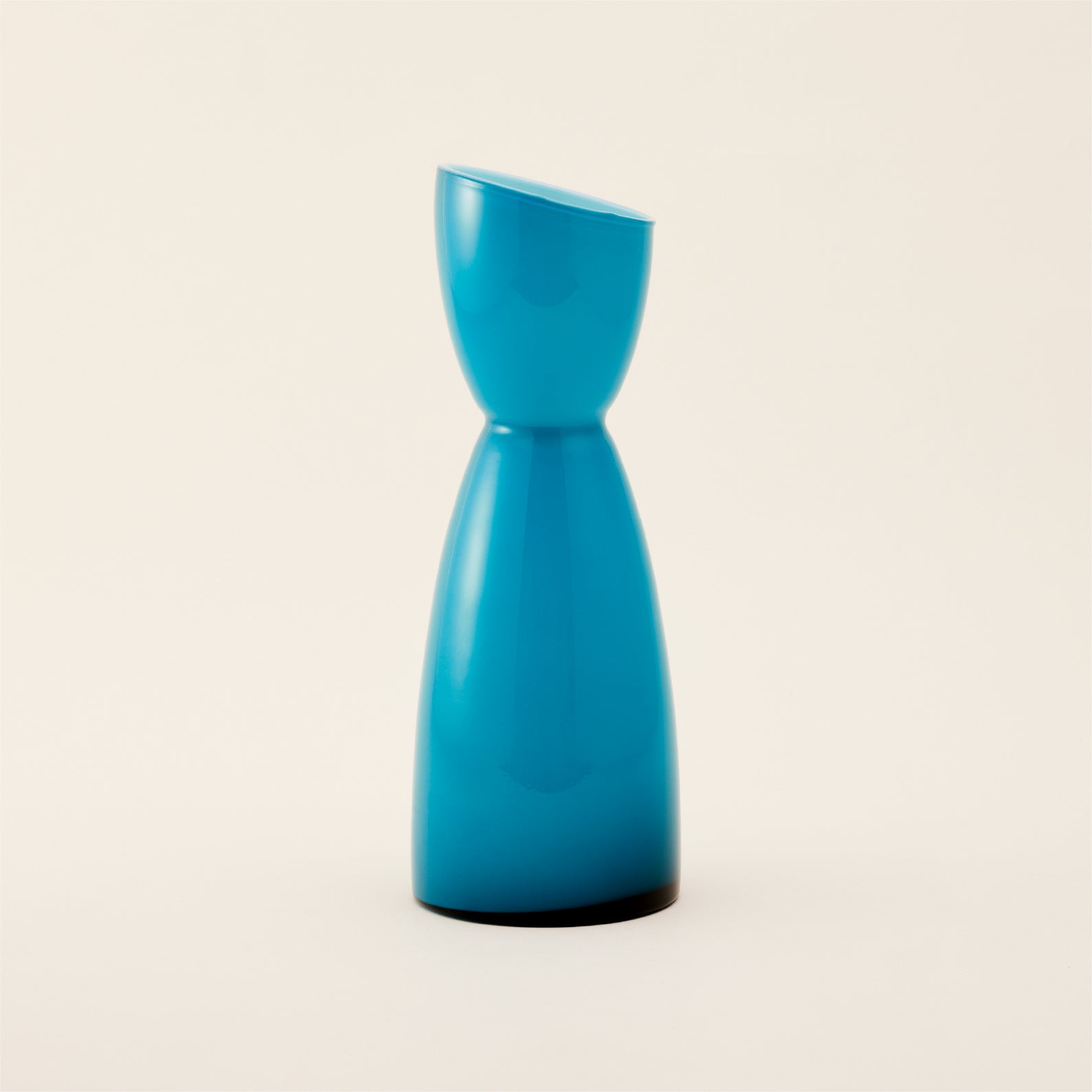 Eastern Glass Blue Flower Vase | แจกันแก้ว