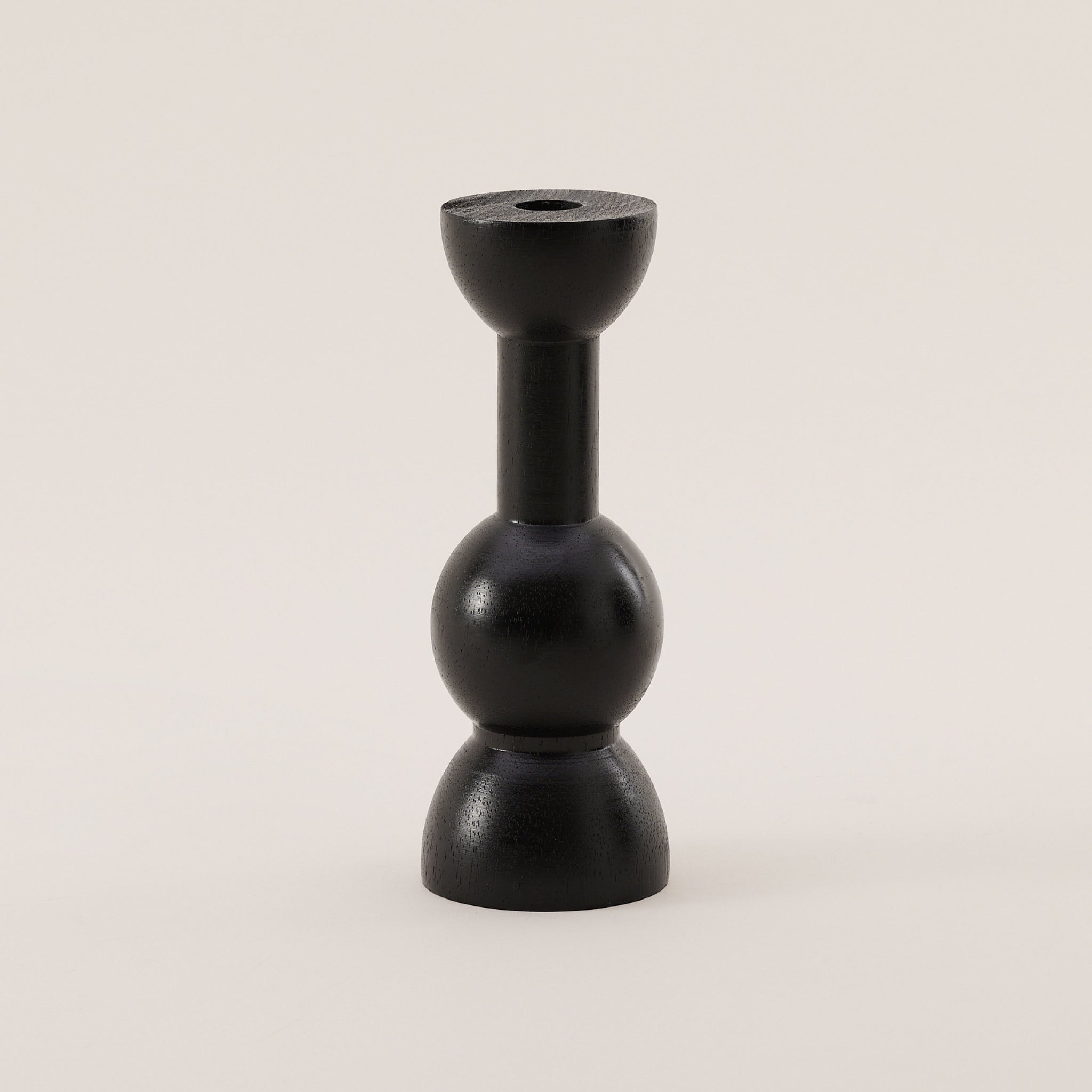 Black Wooden Candle Holder Set | ชุดเชิงเทียน
