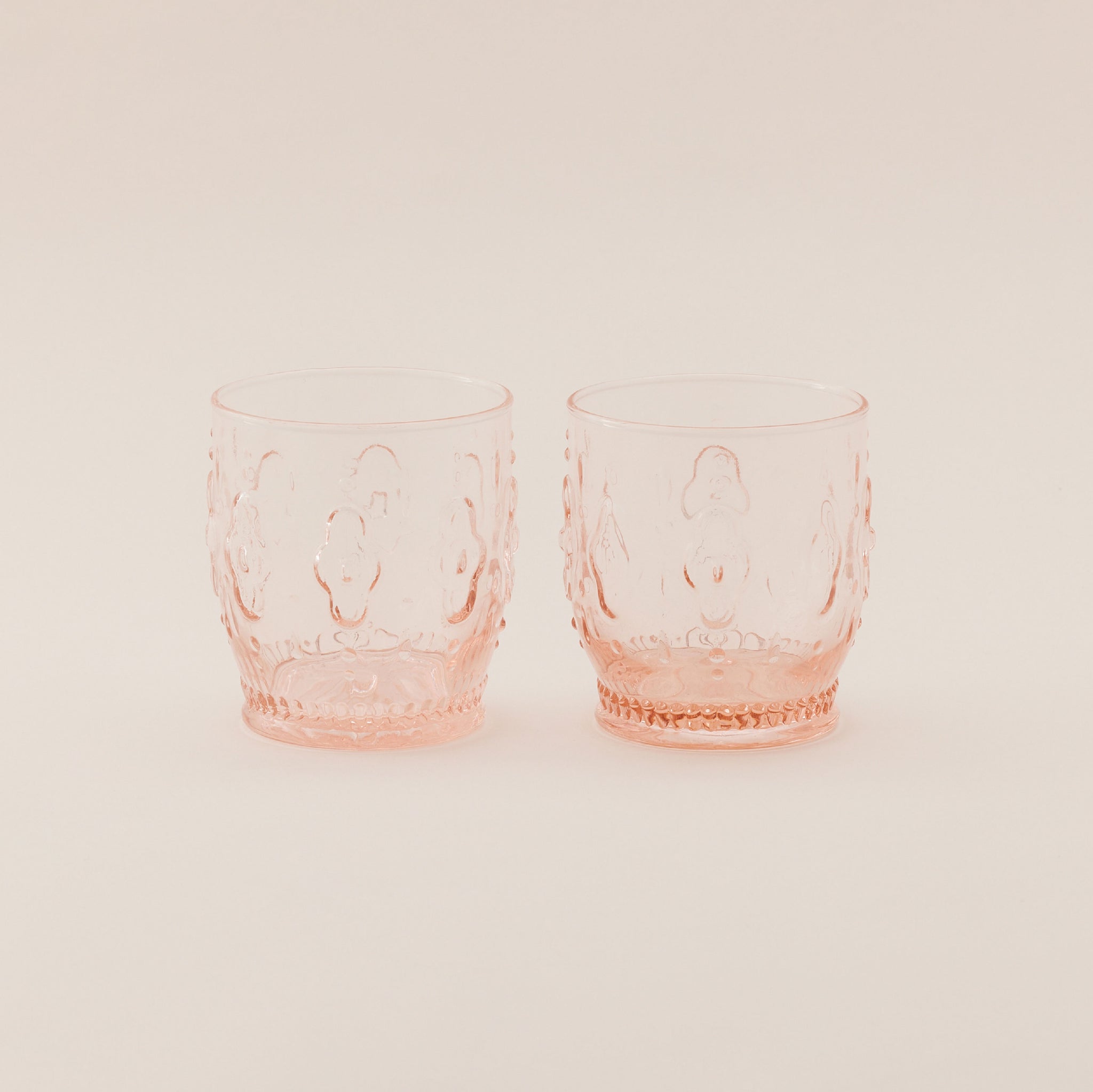 Eastern Glass Pink Drinking Glass Set | ชุดแก้วน้ำดื่ม