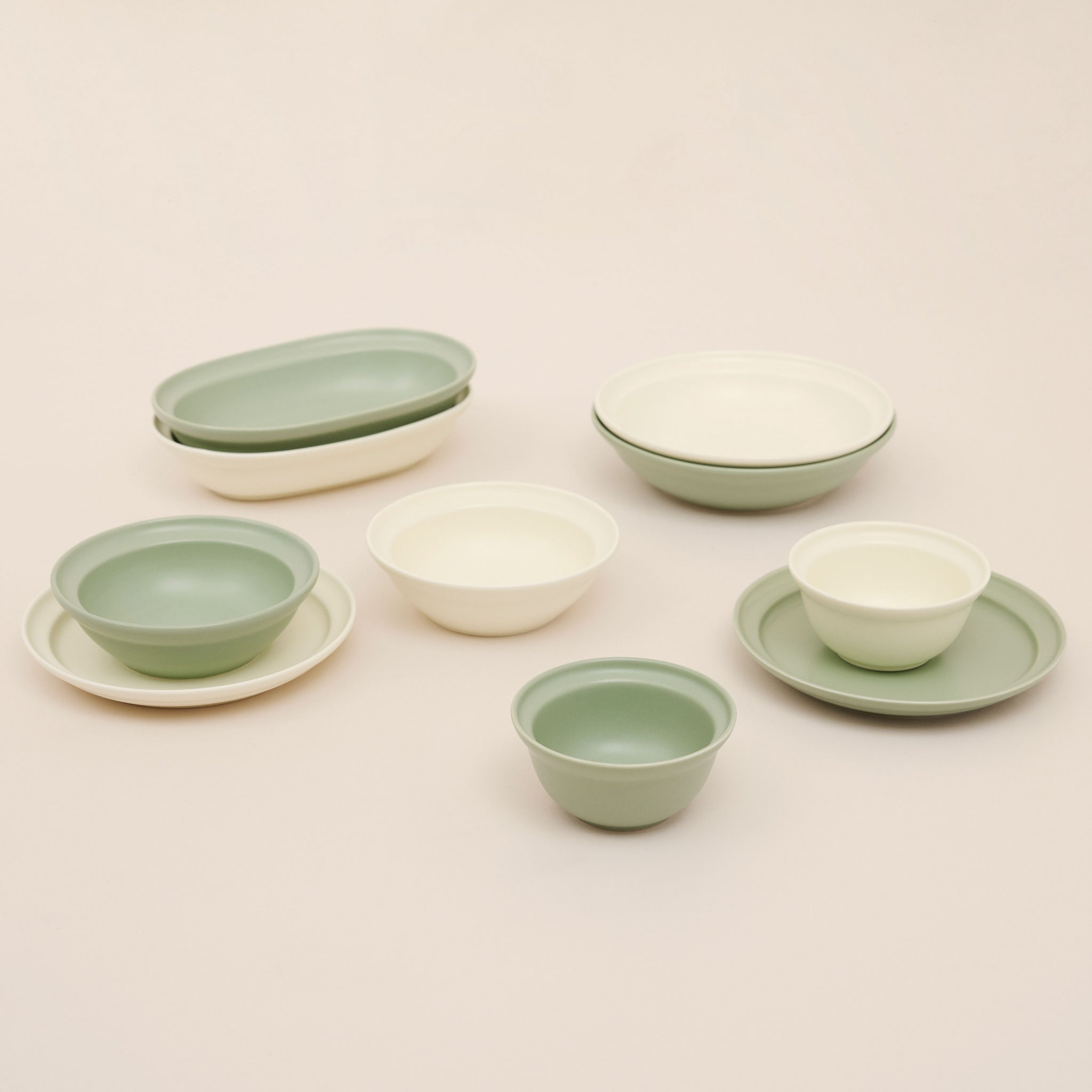 Ceramic Serving Plate 9.5 Inch | จานเซรามิก