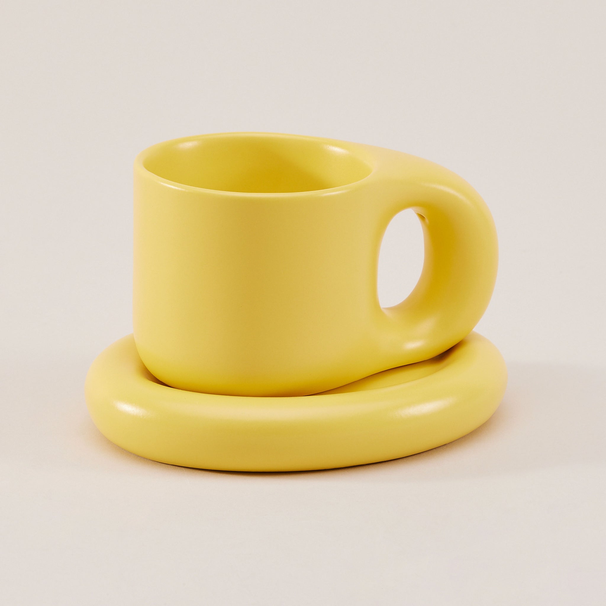 Coffee Mug with Saucer | ชุดแก้ว