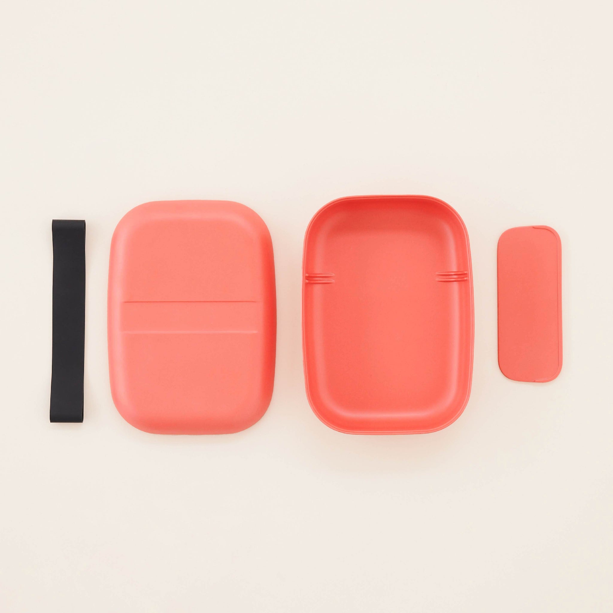 Ekobo Orange GO Rectangular Bento Lunch Box | กล่องอาหาร ทรงสี่เหลี่ยมผืนผ้า