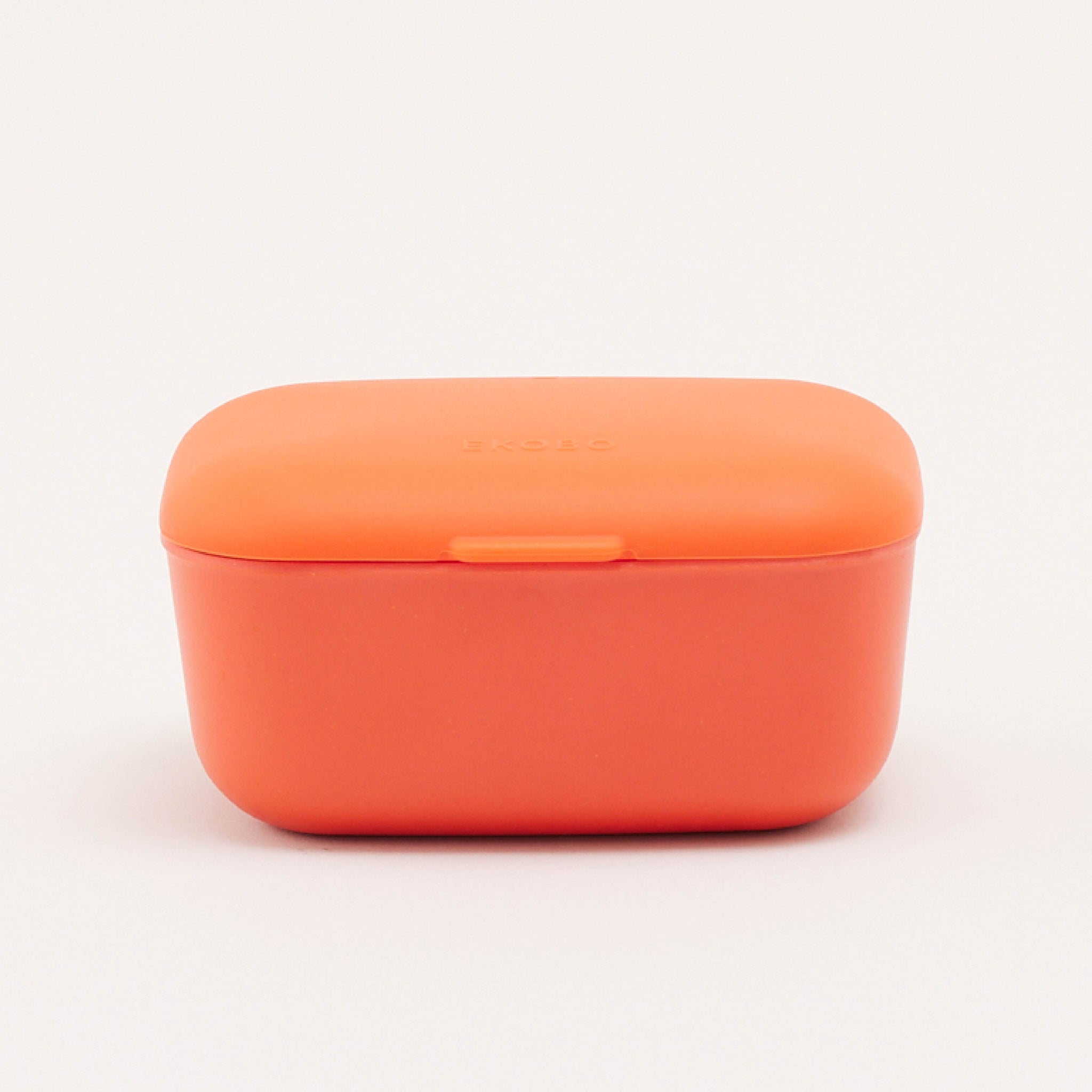 Ekobo Dark Orange Go Container Store & Go with Lid | กล่องอาหาร มีฝาปิด