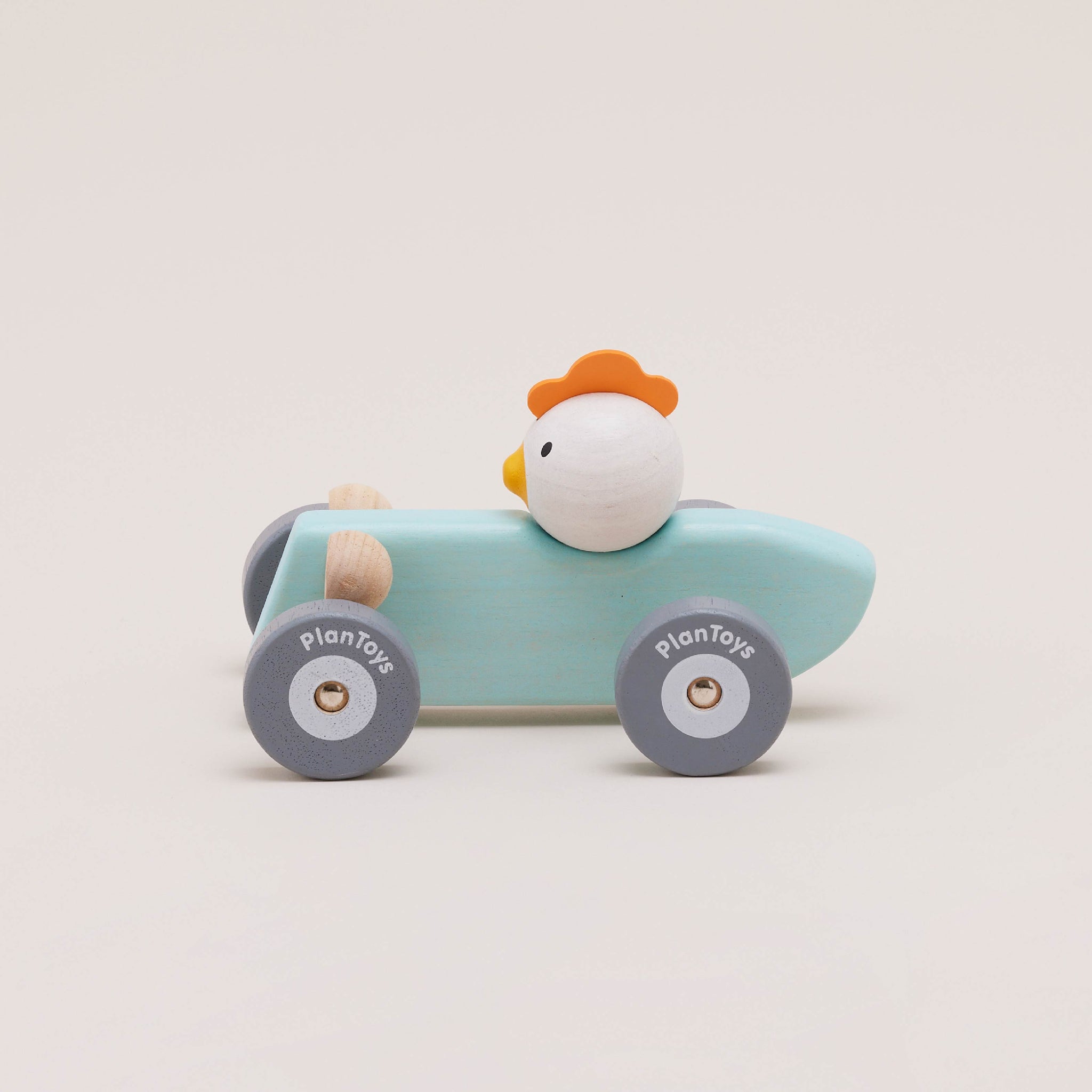Plantoys Chicken Racing Car | ของเล่นไม้ รถแข่งรูปไก่