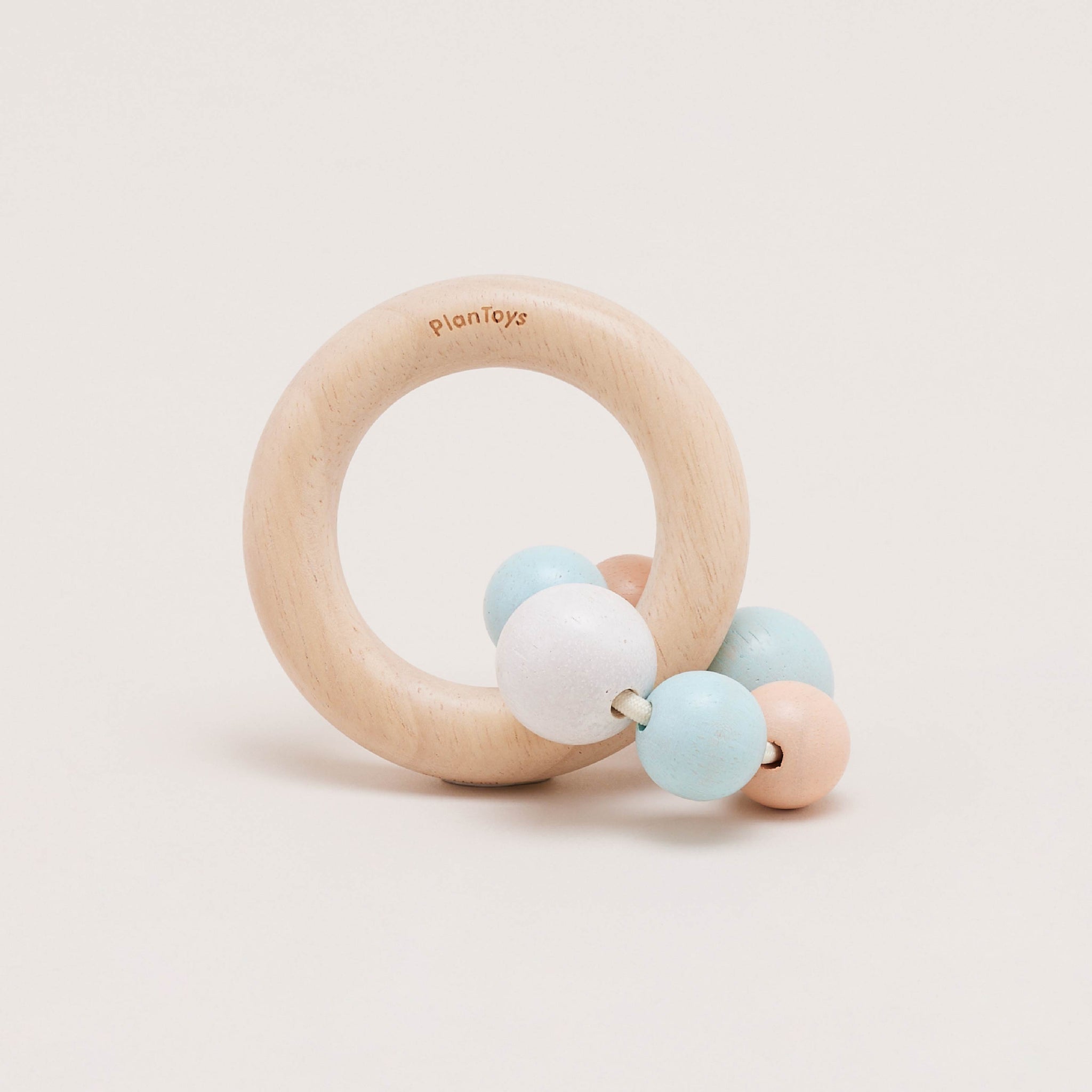 Plantoys Beads Rattle | ของเล่นไม้ วงแหวนลูกปัด