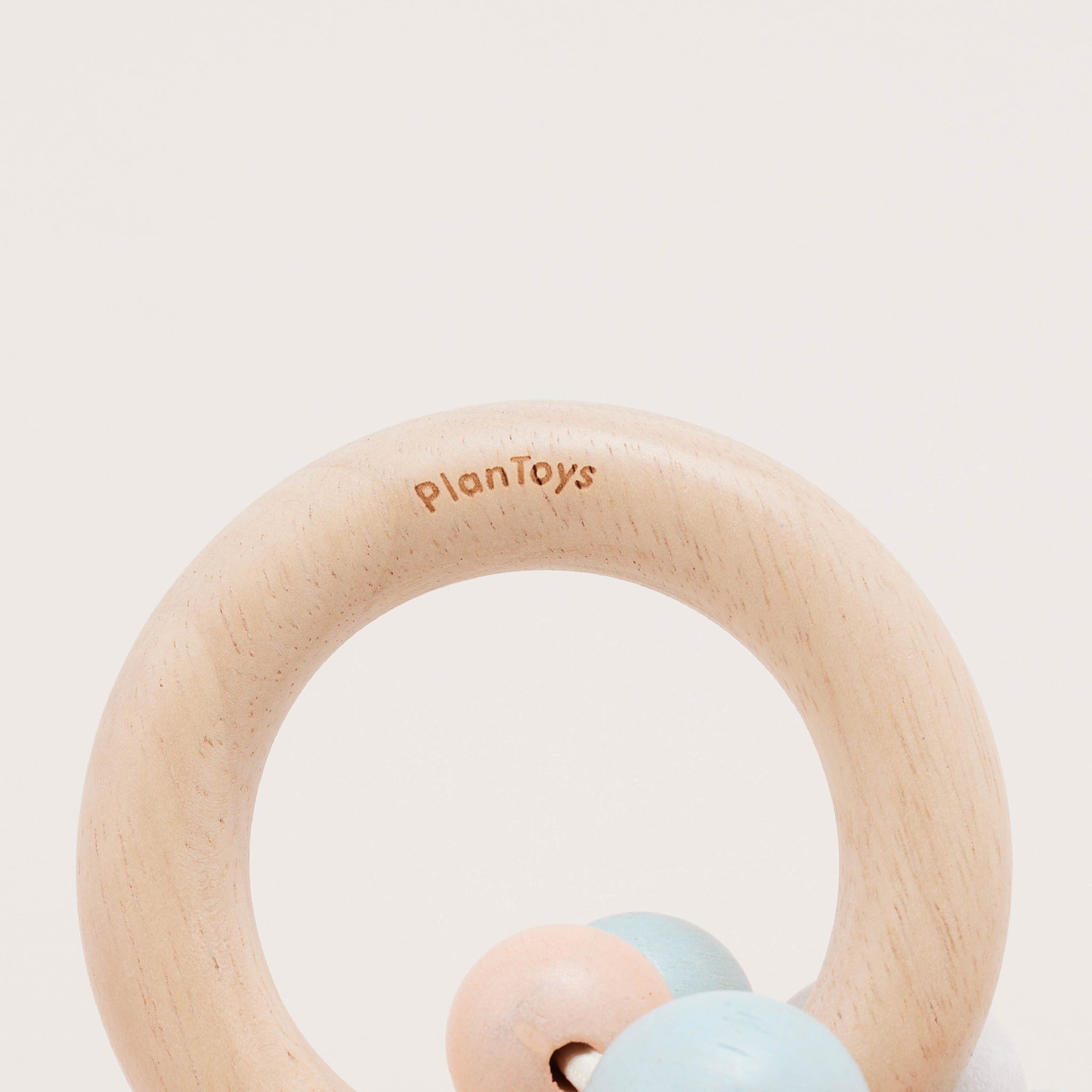 Plantoys Beads Rattle | ของเล่นไม้ วงแหวนลูกปัด