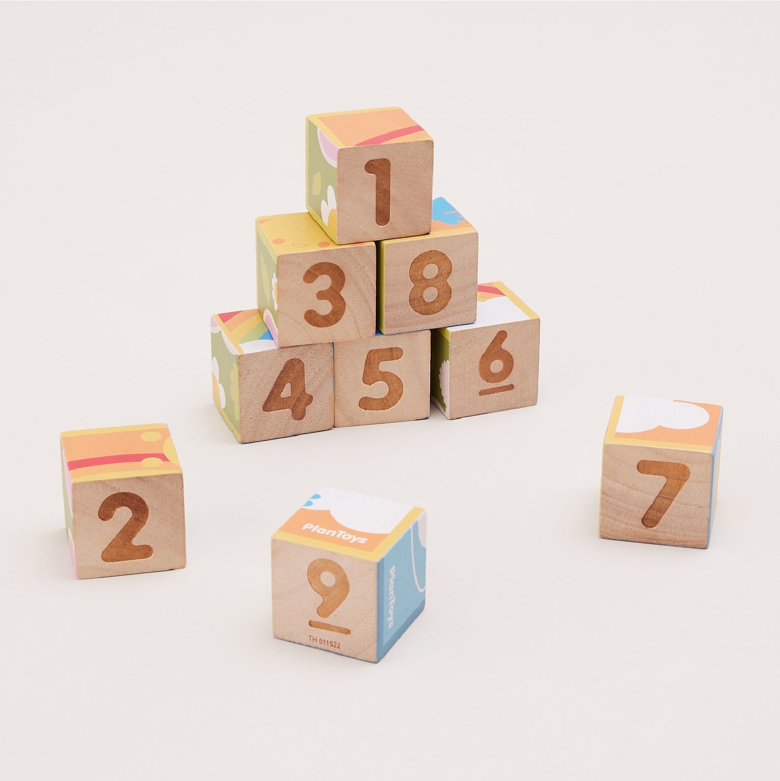 Plantoys Puzzle Cubes | ของเล่นไม้ จิ๊กซอว์รูปสัตว์