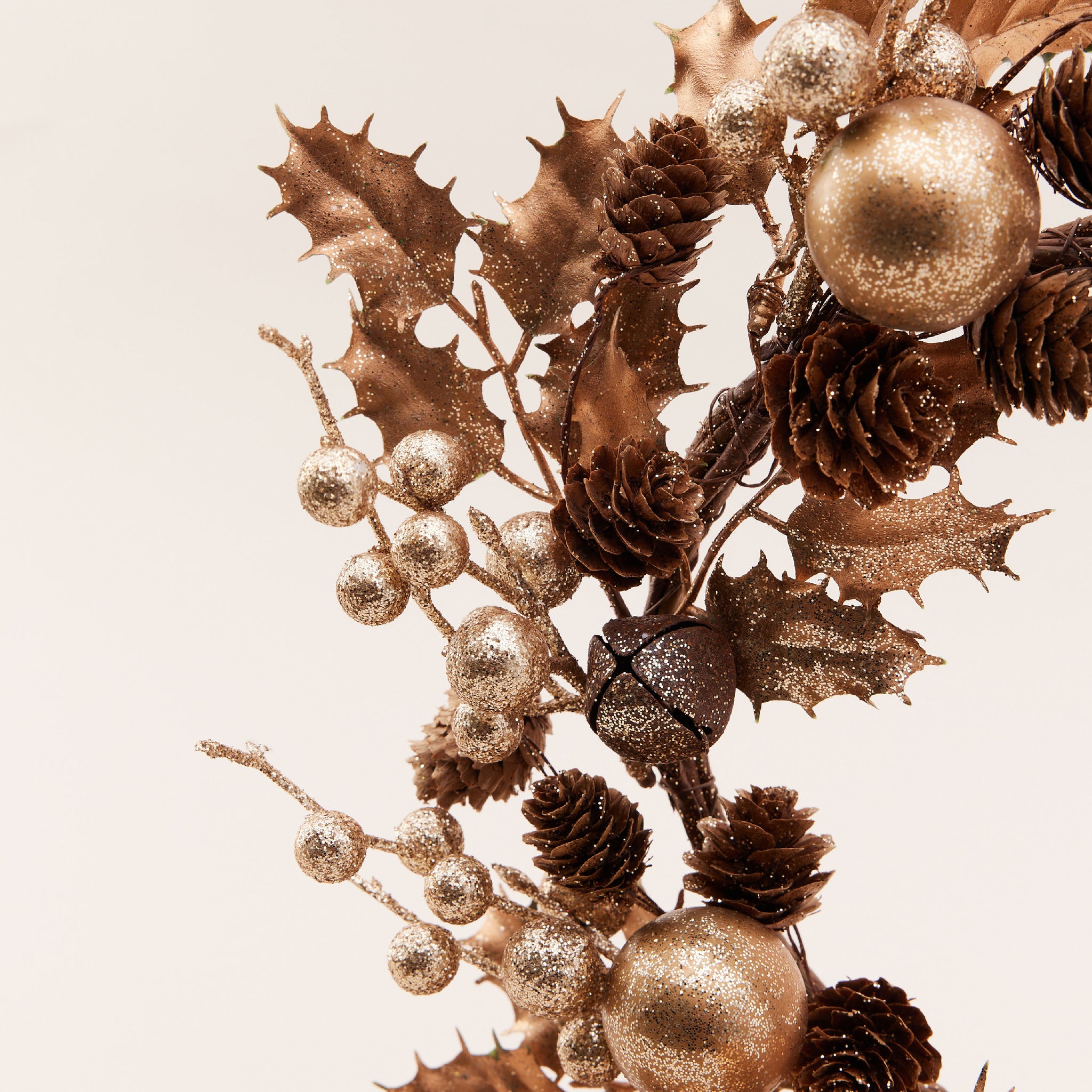 Gold Christmas Wreath | พวงคริสต์มาส ของตกแต่ง