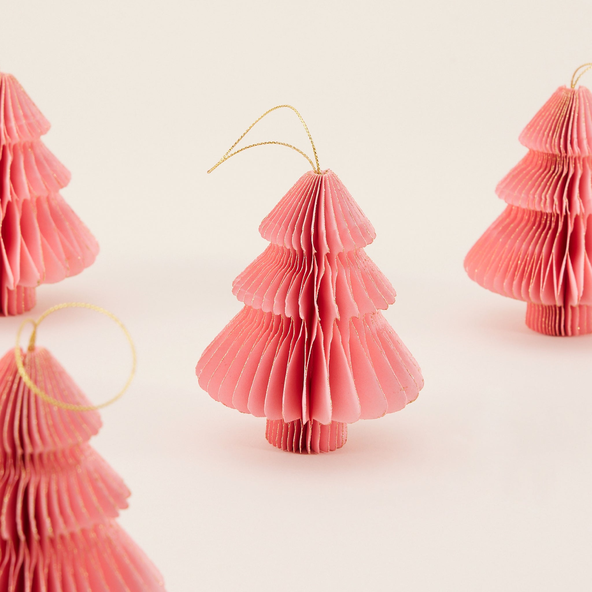 Light Pink Christmas Tree Ornament Set | ของตกแต่ง ต้นคริสต์มาส